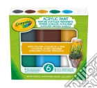 Crayola - 6 Tempere Acriliche - Colori Della Terra (Gen) gioco di Terminal Video