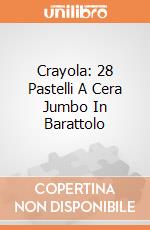 Crayola: 28 Pastelli A Cera Jumbo In Barattolo giochi