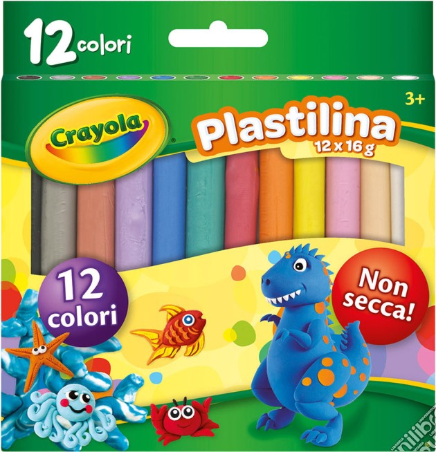 Crayola - Plastilina 12 Colori gioco di Crayola
