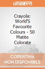Crayola: World'S Favourite Colours - 50 Matite Colorate giochi