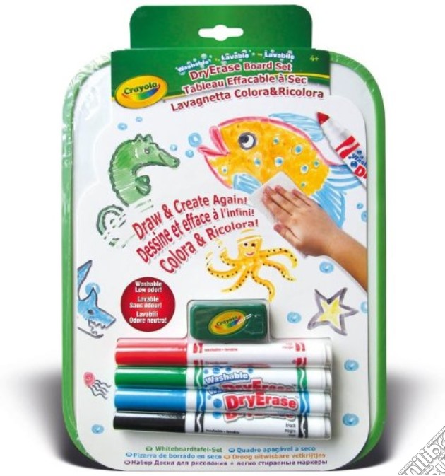 Crayola - Lavagnetta Colora & Ricolora gioco di Crayola