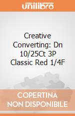 Creative Converting: Dn 10/25Ct 3P Classic Red 1/4F giochi