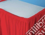 Creative Converting: Ts Pl 6/1Ct Clssic Red Tblskrt Qs. Gonna Plastica 74 X 420 Cm Rosso giochi
