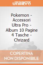 Pokemon - Accessori Ultra Pro - Album 10 Pagine 4 Tasche - Chrizard gioco