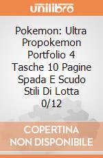 Pokemon: Ultra Propokemon Portfolio 4 Tasche 10 Pagine Spada E Scudo Stili Di Lotta 0/12 gioco