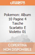 Pokemon: Album 10 Pagine 4 Tasche Scarlatto E Violetto 01 gioco