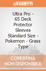 Ultra Pro - 65 Deck Protector Sleeves Standard Size - Pokemon - Grass Type giochi