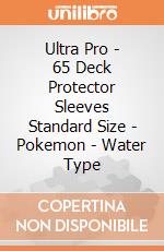 Ultra Pro - 65 Deck Protector Sleeves Standard Size - Pokemon - Water Type giochi