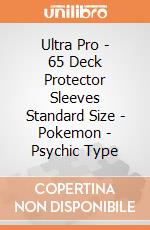Ultra Pro - 65 Deck Protector Sleeves Standard Size - Pokemon - Psychic Type giochi