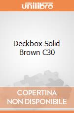 Deckbox Solid Brown C30 gioco