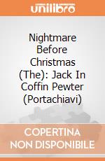 Nightmare Before Christmas (The): Jack In Coffin Pewter (Portachiavi) gioco di Monogram