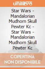 Star Wars - Mandalorian Mudhorn Skull Pewter Kc - Star Wars - Mandalorian Mudhorn Skull Pewter Kc gioco