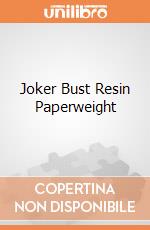 Joker Bust Resin Paperweight gioco di Monogram