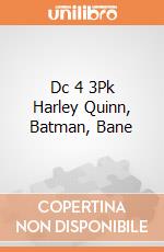 Dc 4 3Pk Harley Quinn, Batman, Bane gioco di Monogram
