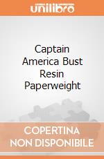 Captain America Bust Resin Paperweight gioco di Monogram