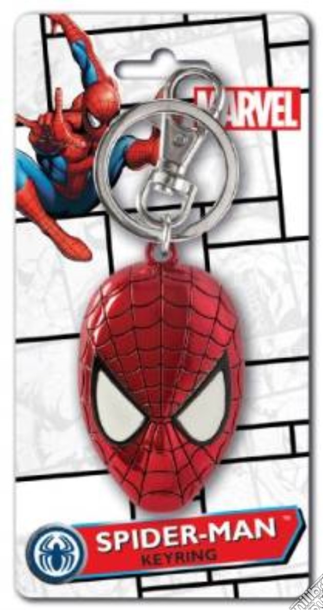 Marvel: Monogram - Spider-Man - Head Colour Pewter (Portachiavi) gioco