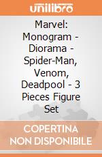 Marvel: Monogram - Diorama - Spider-Man, Venom, Deadpool - 3 Pieces Figure Set giochi