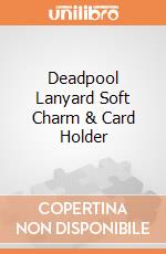 Deadpool Lanyard Soft Charm & Card Holder gioco di Monogram