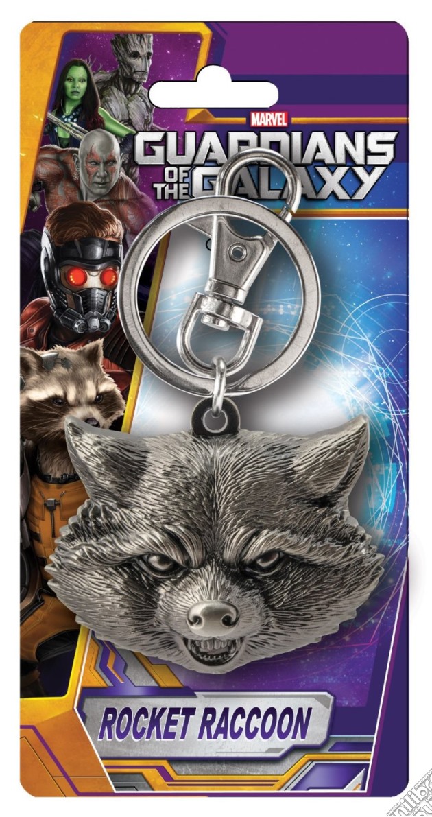 Marvel: Monogram - Guardians Of The Galaxy - Rocket Raccoon Pewter (Keyring / Portachiavi) gioco