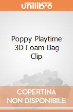 Poppy Playtime 3D Foam Bag Clip giochi