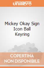 Mickey Okay Sign Icon Ball Keyring gioco