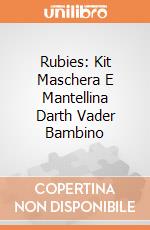 Rubies: Kit Maschera E Mantellina Darth Vader Bambino giochi