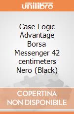 Case Logic Advantage Borsa Messenger 42 centimeters Nero (Black) gioco di Case Logic
