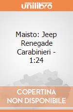 Maisto: Jeep Renegade Carabinieri - 1:24 giochi