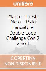 Maisto - Fresh Metal - Pista Lanciatore Double Loop Challenge Con 2 Veicoli gioco