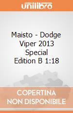 Maisto - Dodge Viper 2013 Special Edition B 1:18 gioco
