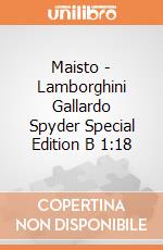 Maisto - Lamborghini Gallardo Spyder Special Edition B 1:18 gioco