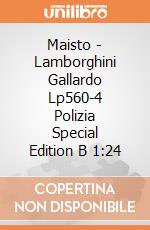 Maisto - Lamborghini Gallardo Lp560-4 Polizia Special Edition B 1:24 gioco
