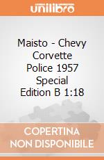 Maisto - Chevy Corvette Police 1957 Special Edition B 1:18 gioco
