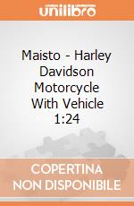 Maisto - Harley Davidson Motorcycle With Vehicle 1:24 gioco