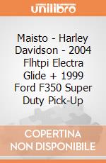 Maisto - Harley Davidson - 2004 Flhtpi Electra Glide + 1999 Ford F350 Super Duty Pick-Up gioco