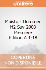Maisto - Hummer H2 Suv 2003 Premiere Edition A 1:18 gioco