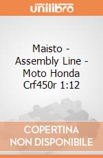 Maisto - Assembly Line - Moto Honda Crf450r 1:12 gioco