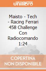 Maisto - Tech - Racing Ferrari 458 Challenge Con Radiocomando 1:24 gioco di Maisto