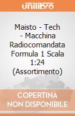 Maisto - Tech - Macchina Radiocomandata Formula 1 Scala 1:24 (Assortimento) gioco