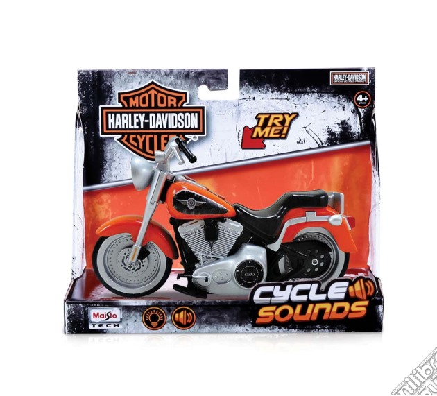 Maisto - Motosounds - Moto Harley Davidson 16 Cm Con Luci E Suoni (un articolo senza possibilità di scelta) gioco di Maisto