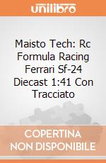 Maisto Tech: Rc Formula Racing Ferrari Sf-24 Diecast 1:41 Con Tracciato giochi