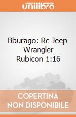 Bburago: Rc Jeep Wrangler Rubicon 1:16 giochi