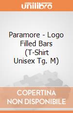 Paramore - Logo Filled Bars (T-Shirt Unisex Tg. M) gioco