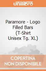 Paramore - Logo Filled Bars (T-Shirt Unisex Tg. XL) gioco