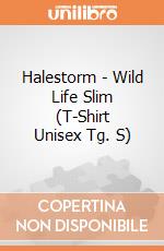 Halestorm - Wild Life Slim (T-Shirt Unisex Tg. S) gioco