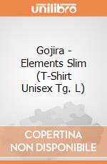 Gojira - Elements Slim (T-Shirt Unisex Tg. L) gioco di Roadrunner Records