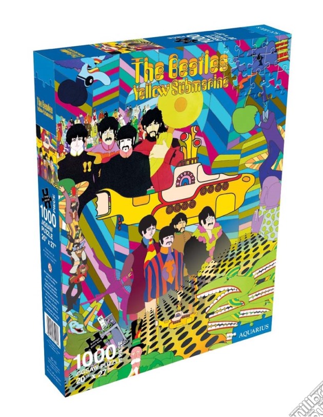 Beatles (The) - Yellow Submarine 1000 Pezzi (Puzzle) gioco