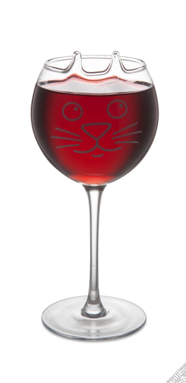 Big Mouth Bmwg-Cat - Wine Glass Purrfect gioco di Big Mouth