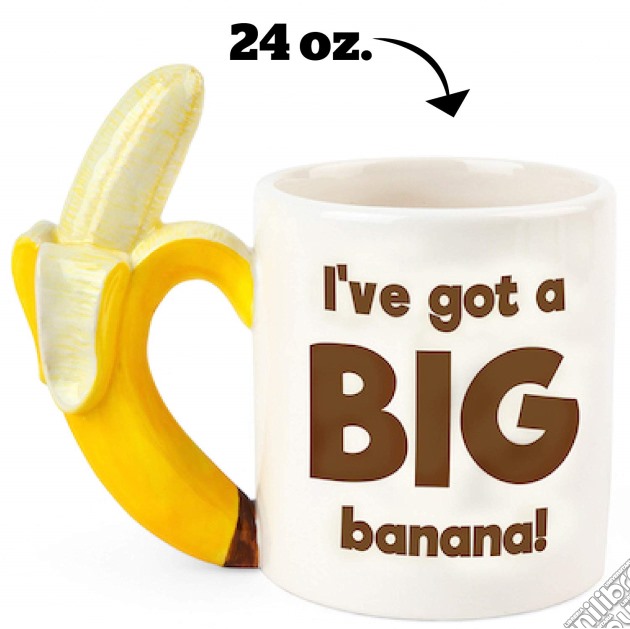 Big Mouth Bmmu-Ban - Mug Big Banana gioco di Big Mouth