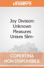 Joy Division: Unknown Pleasures Unisex Slim- gioco